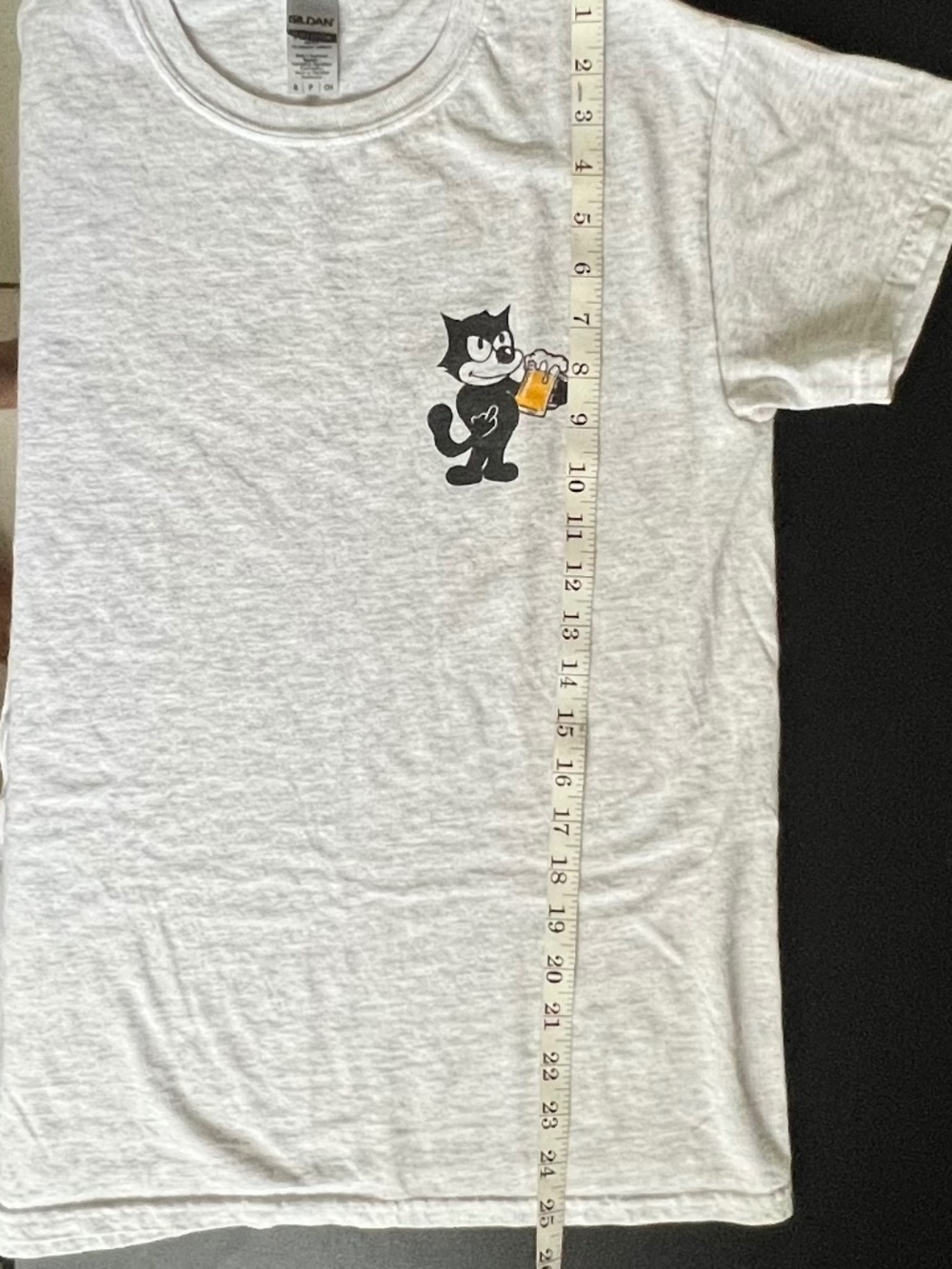 Vintage Look Maggie's Est 2018 Bar Retro Size S Graphic T- Shirt Gray S